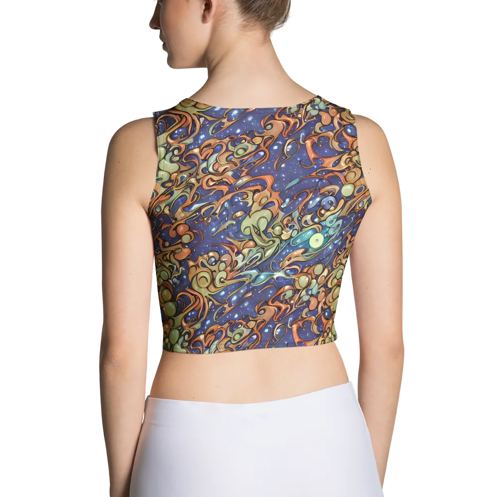 Celestial Melt on Crop Top — Back