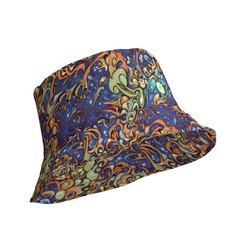 Celestial Melt on Reversible Bucket Hat — Product details Outside