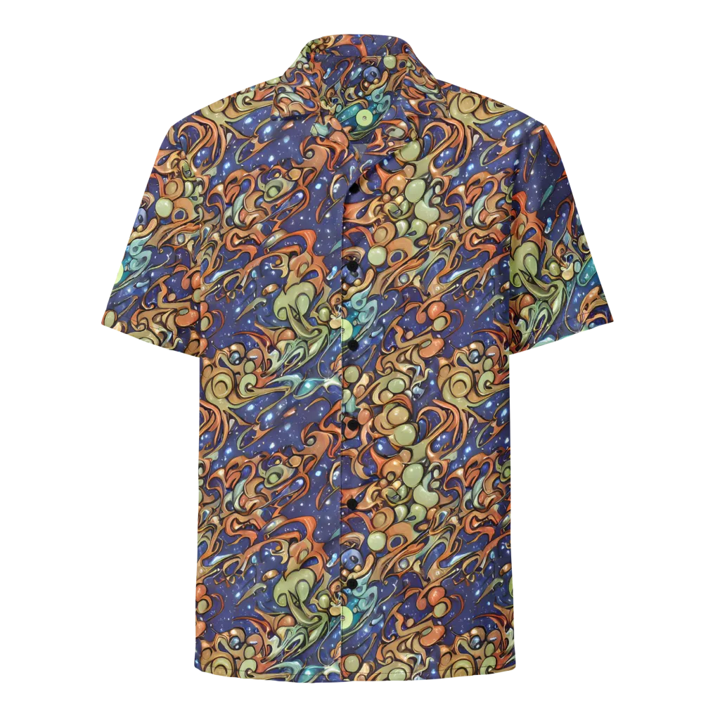 Celestial Melt on Button Shirt — Front