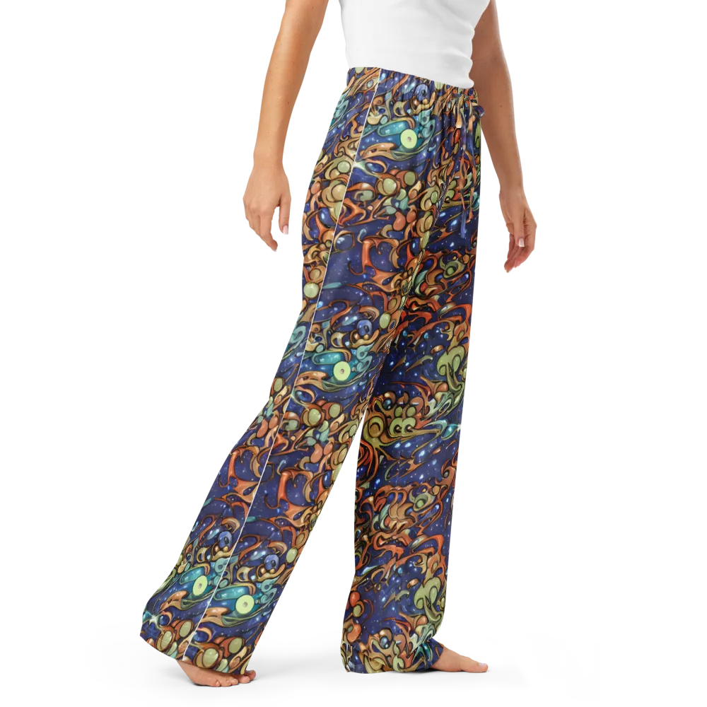 Celestial Melt on Women's Pajama Pants — Right Front