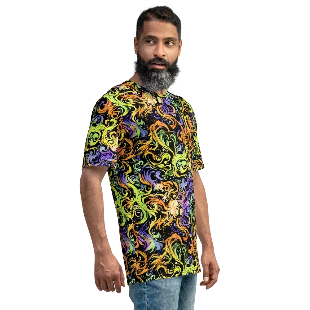 Prism Tempest on Men's Crew Neck T-Shirt — Right