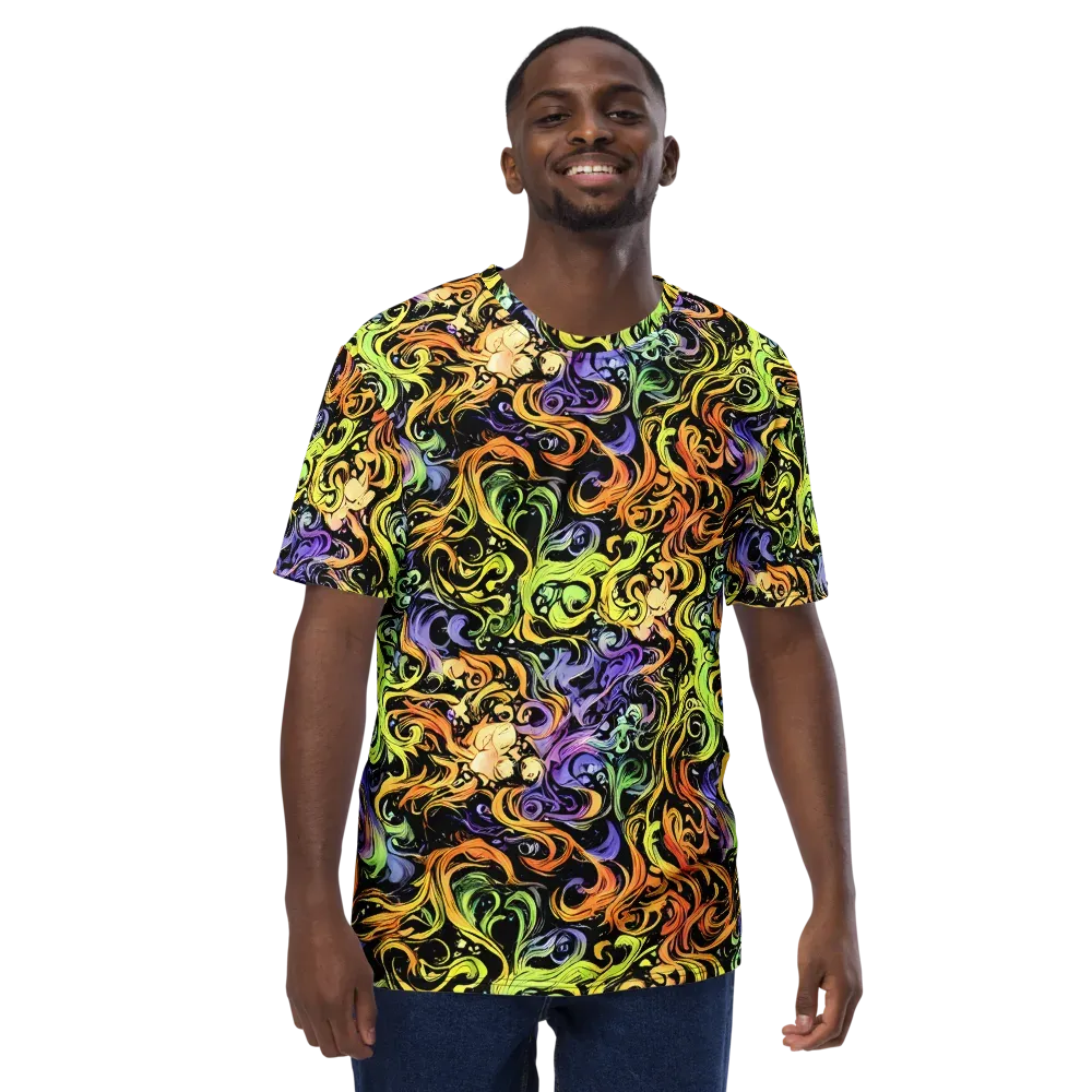 Prism Tempest on Men's Crew Neck T-Shirt — Front