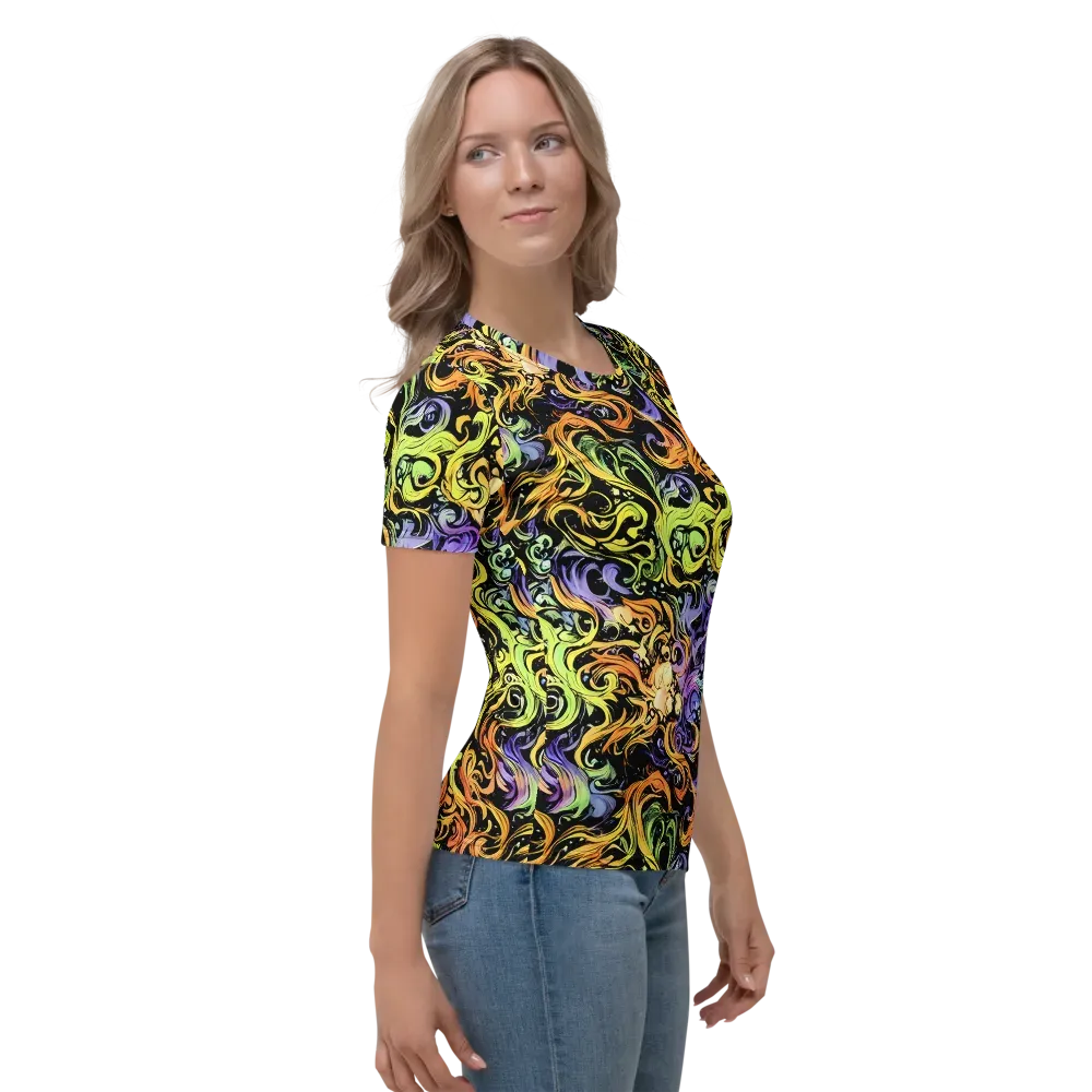Prism Tempest on Women's Crew Neck T-Shirt — Right