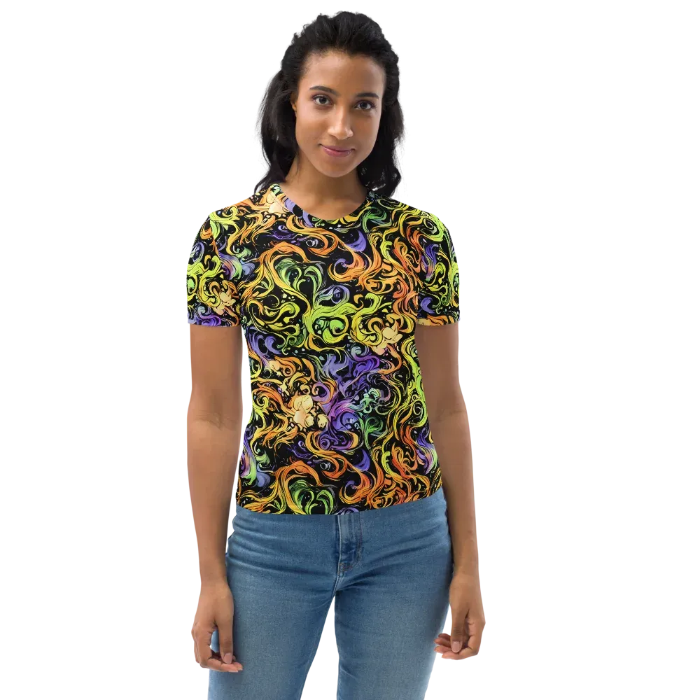Prism Tempest on Women's Crew Neck T-Shirt — Front