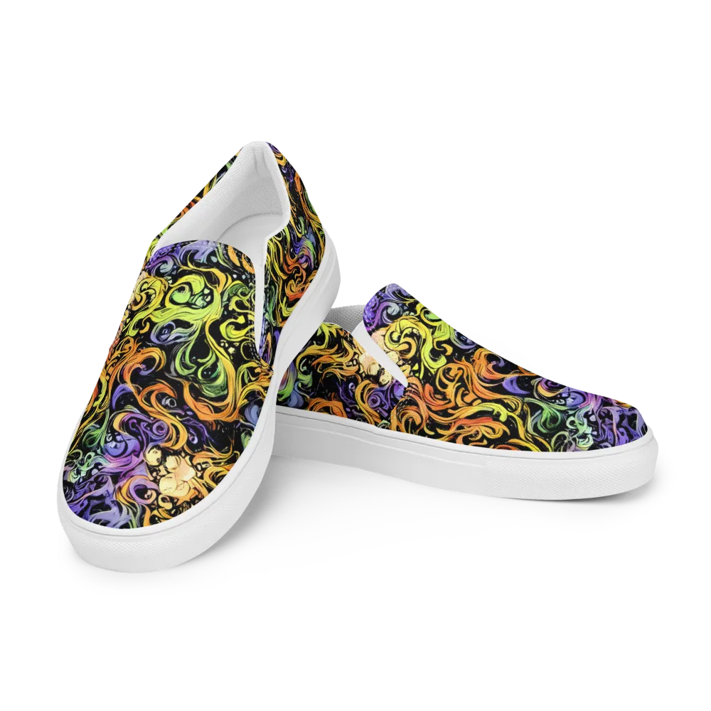 Prism Tempest on Women's Slip-On Canvas Shoes — Left Front