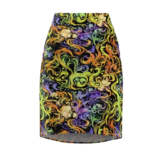 Prism Tempest on a Pencil Skirt