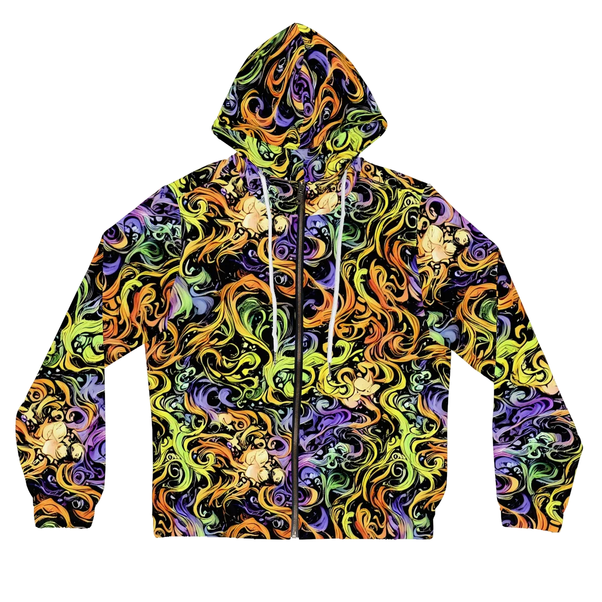 Prism Tempest on Women's Full-Zip Hoodie — Front