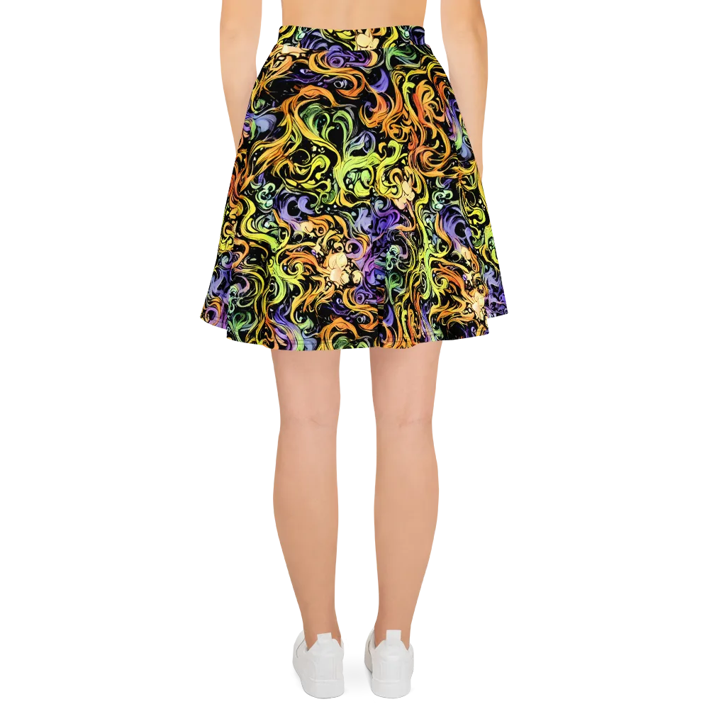 Prism Tempest on Skater Skirt — Back