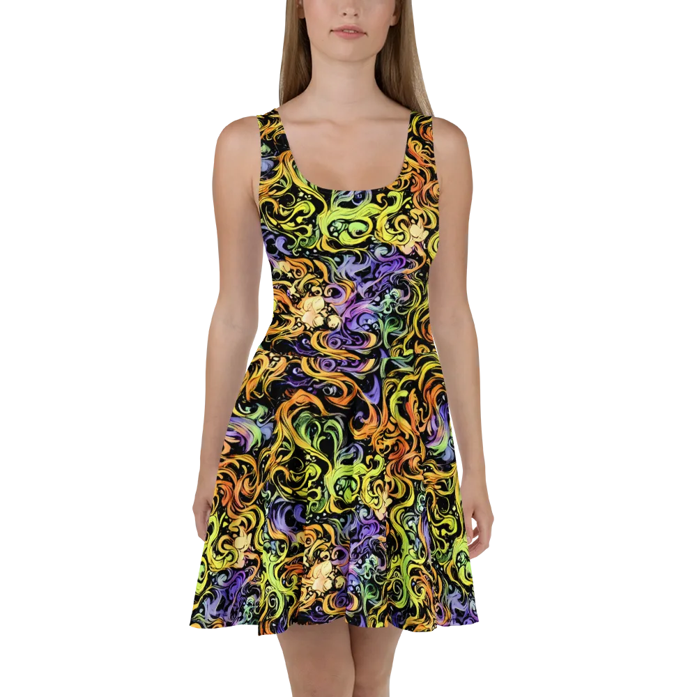 Prism Tempest on Skater Dress — Front
