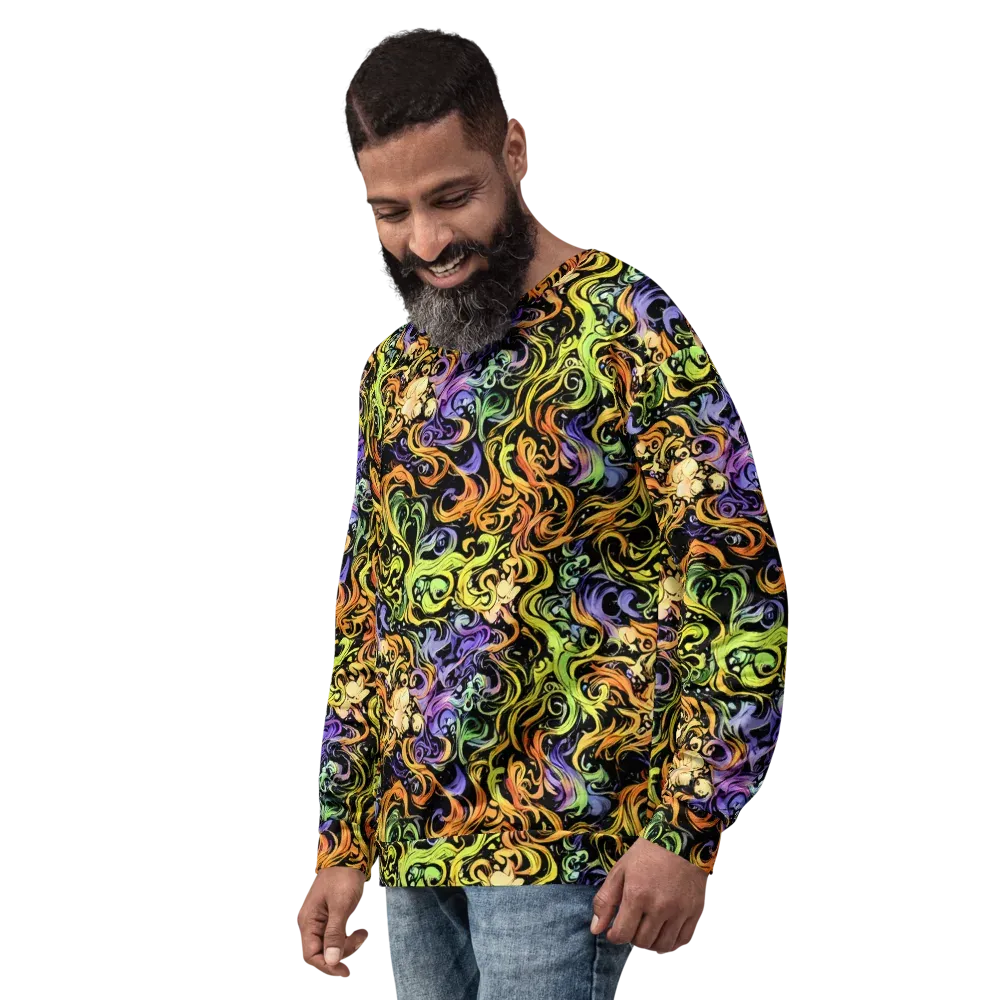 Prism Tempest on Sweatshirt — Left Front