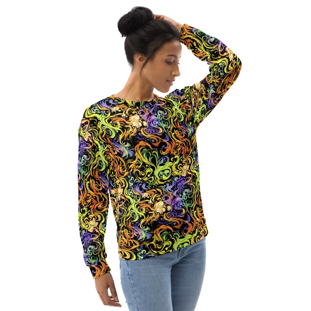 Prism Tempest on Sweatshirt — Right Front