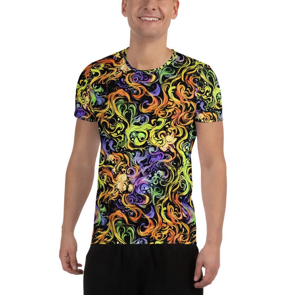 Prism Tempest on Men's Athletic T-Shirt — Front