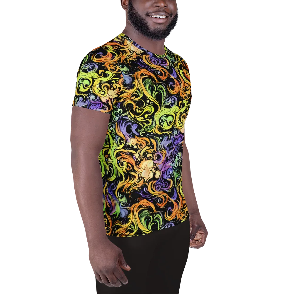 Prism Tempest on Men's Athletic T-Shirt — Right