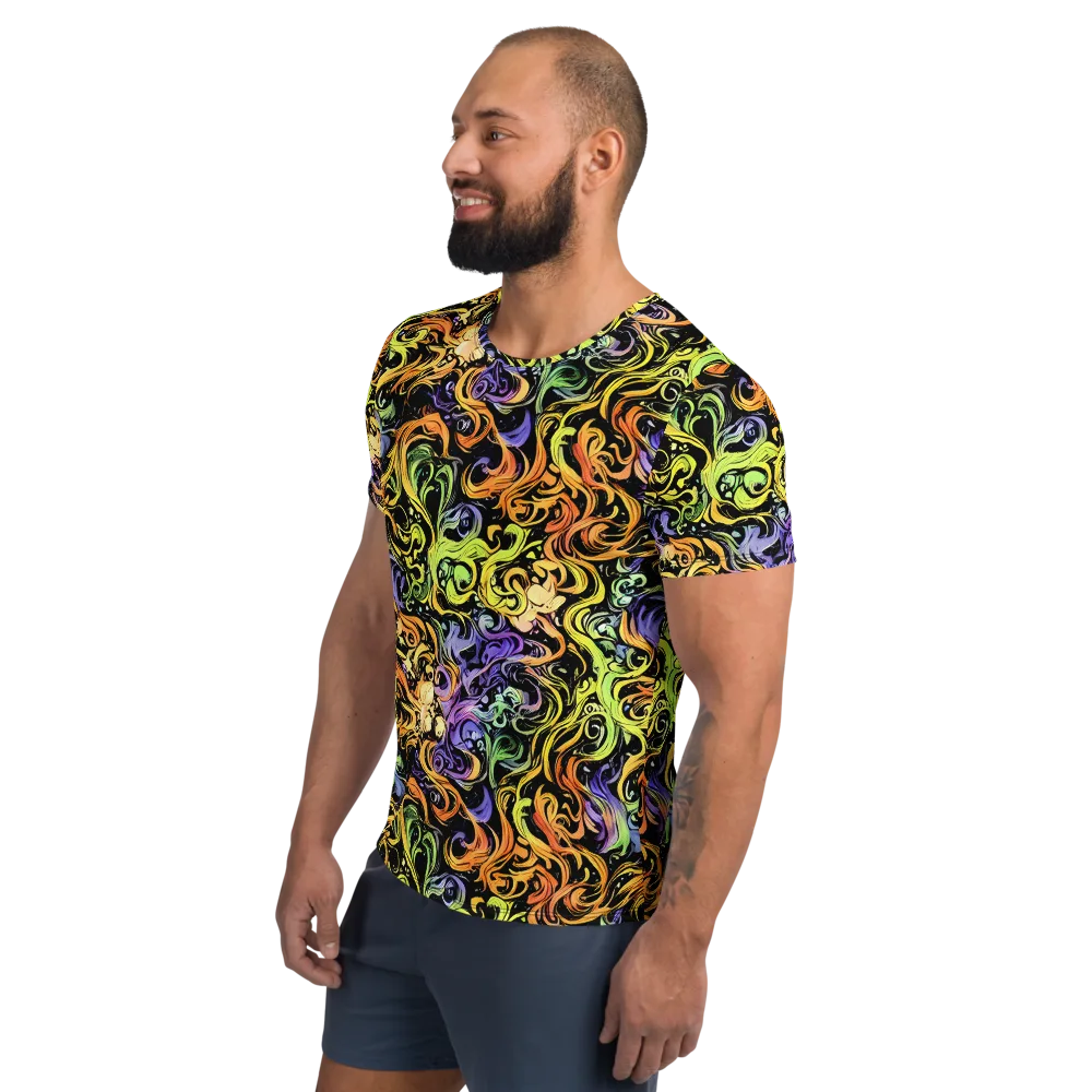 Prism Tempest on Men's Athletic T-Shirt — Left