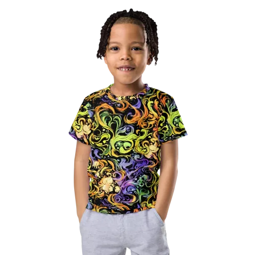 Prism Tempest on a Kids Crew Neck T-Shirt