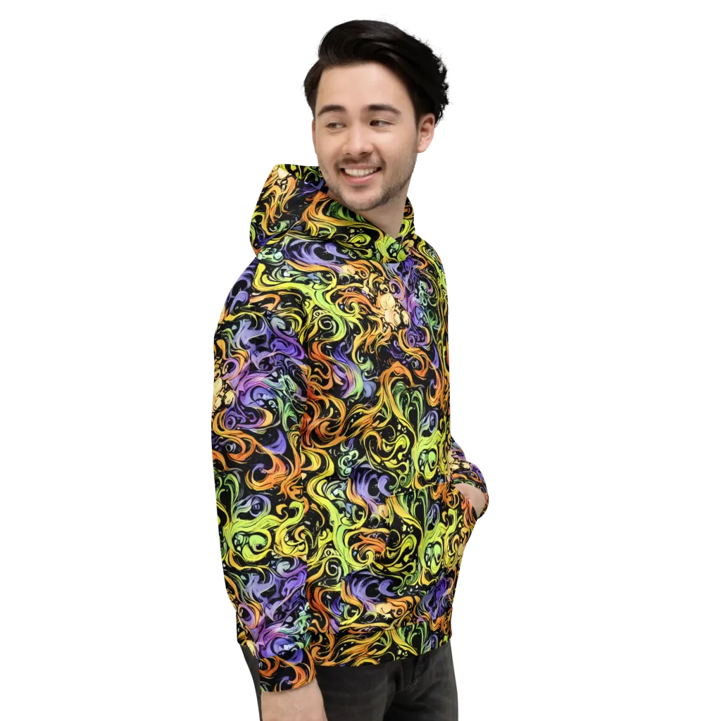 Prism Tempest on Hoodie — Right