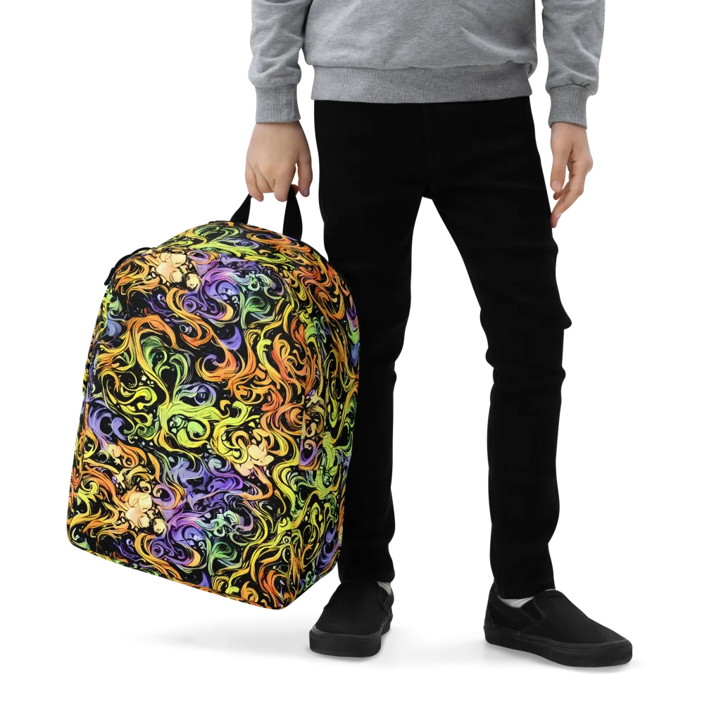 Prism Tempest on Minimalist Backpack — Zoomed-in