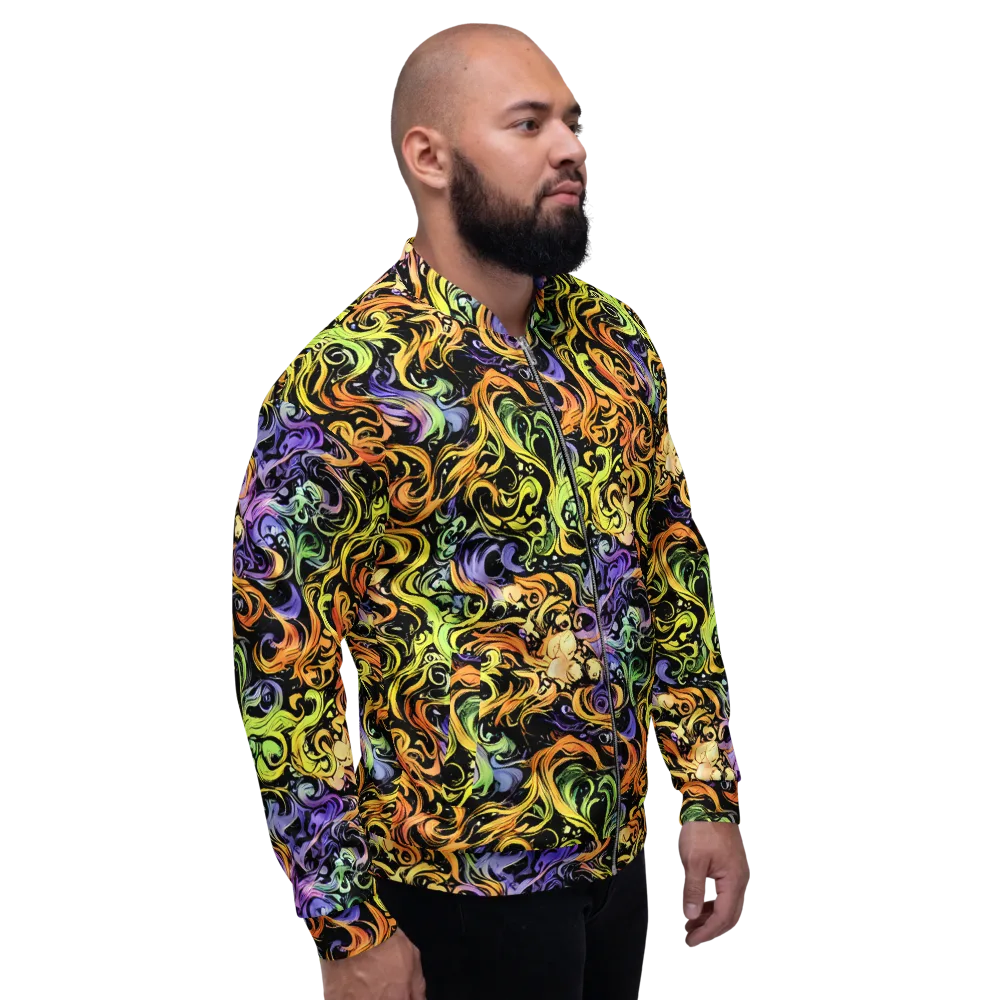 Prism Tempest on Bomber Jacket — Right