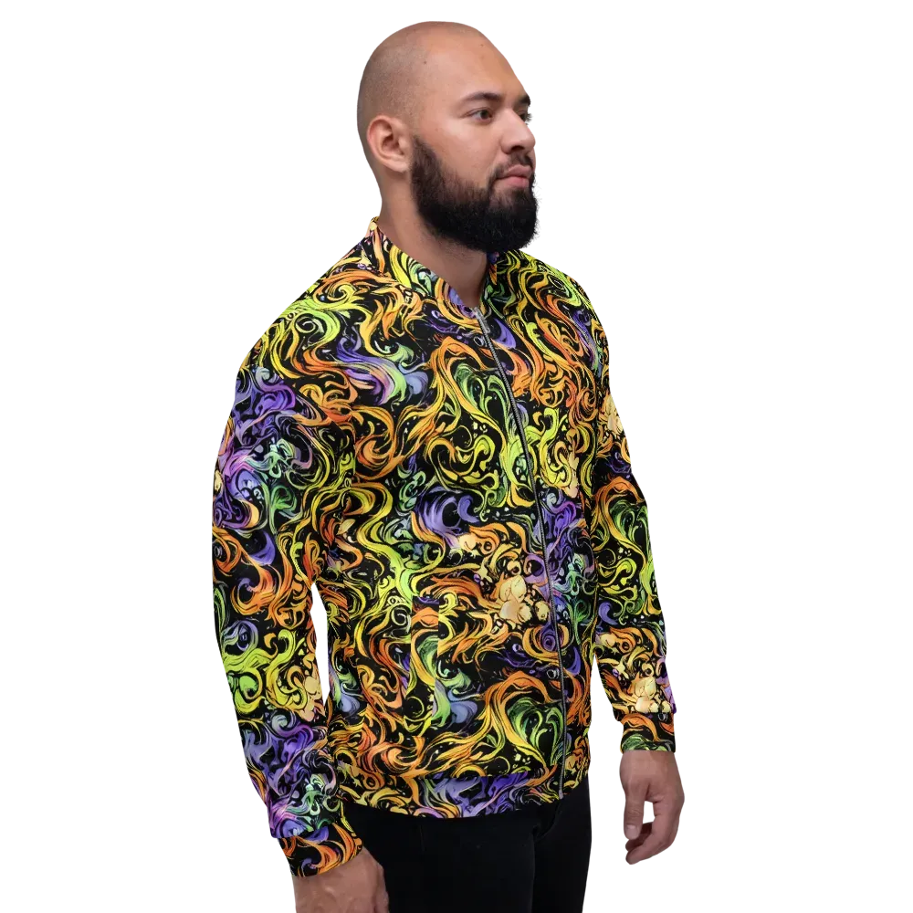 Prism Tempest on Bomber Jacket — Right