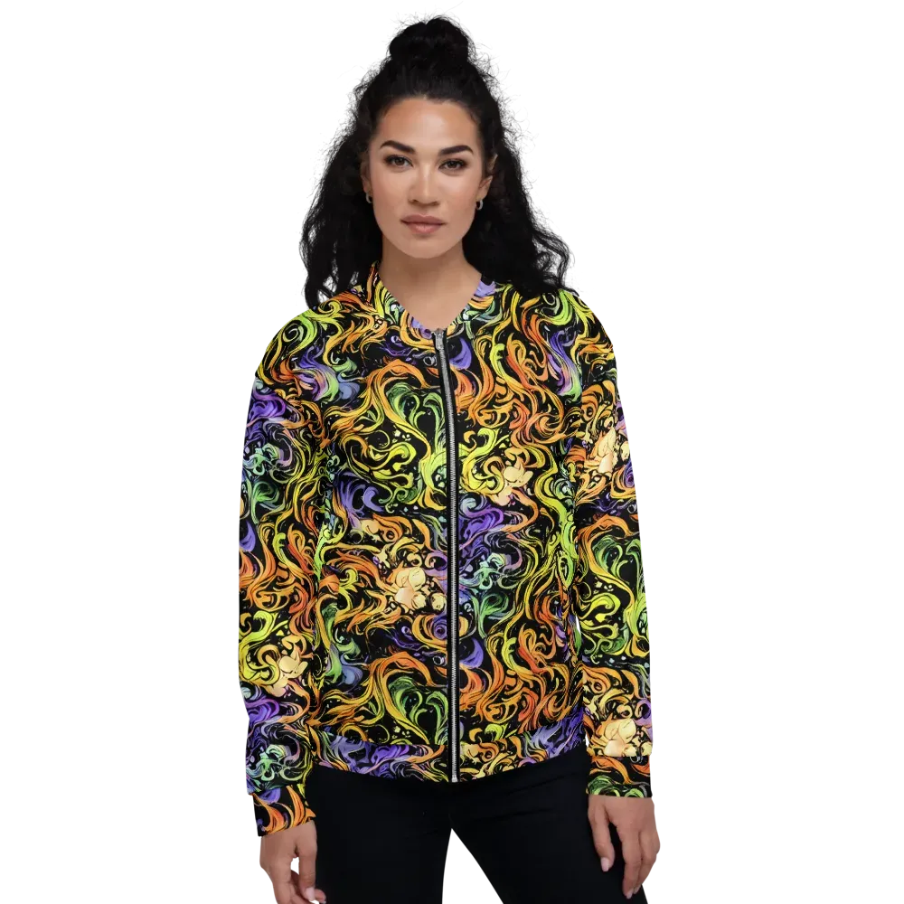 Prism Tempest on Bomber Jacket — Front