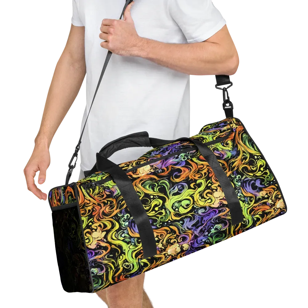 Prism Tempest on Duffle Bag — Right Front