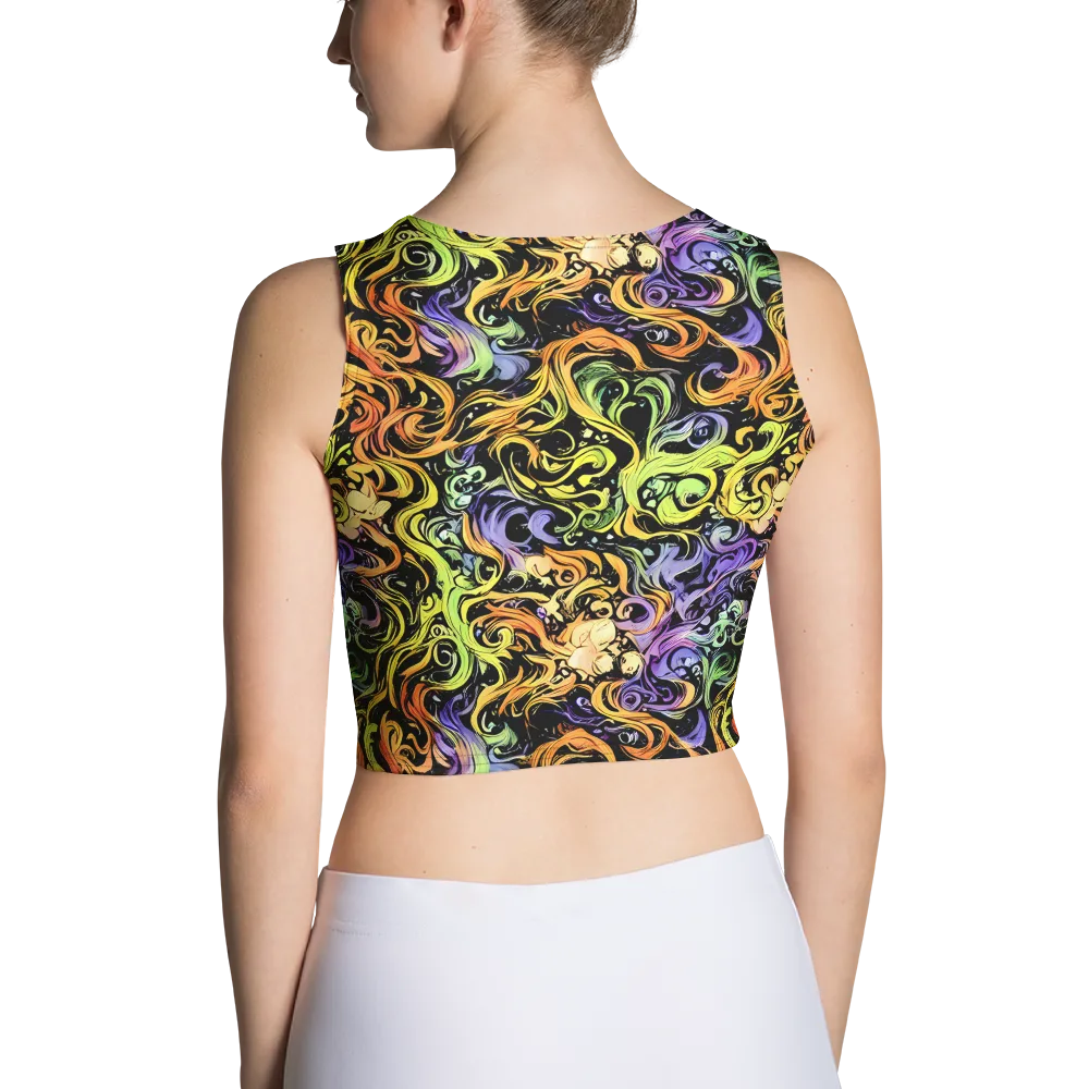 Prism Tempest on Crop Top — Back
