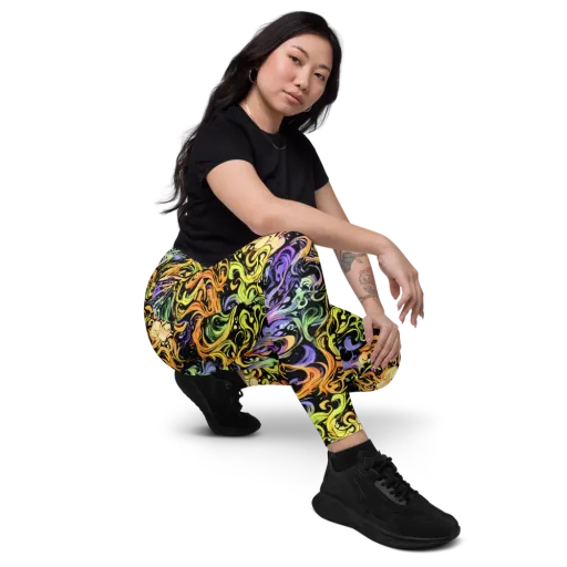 Prism Tempest on a Leggings with Pockets