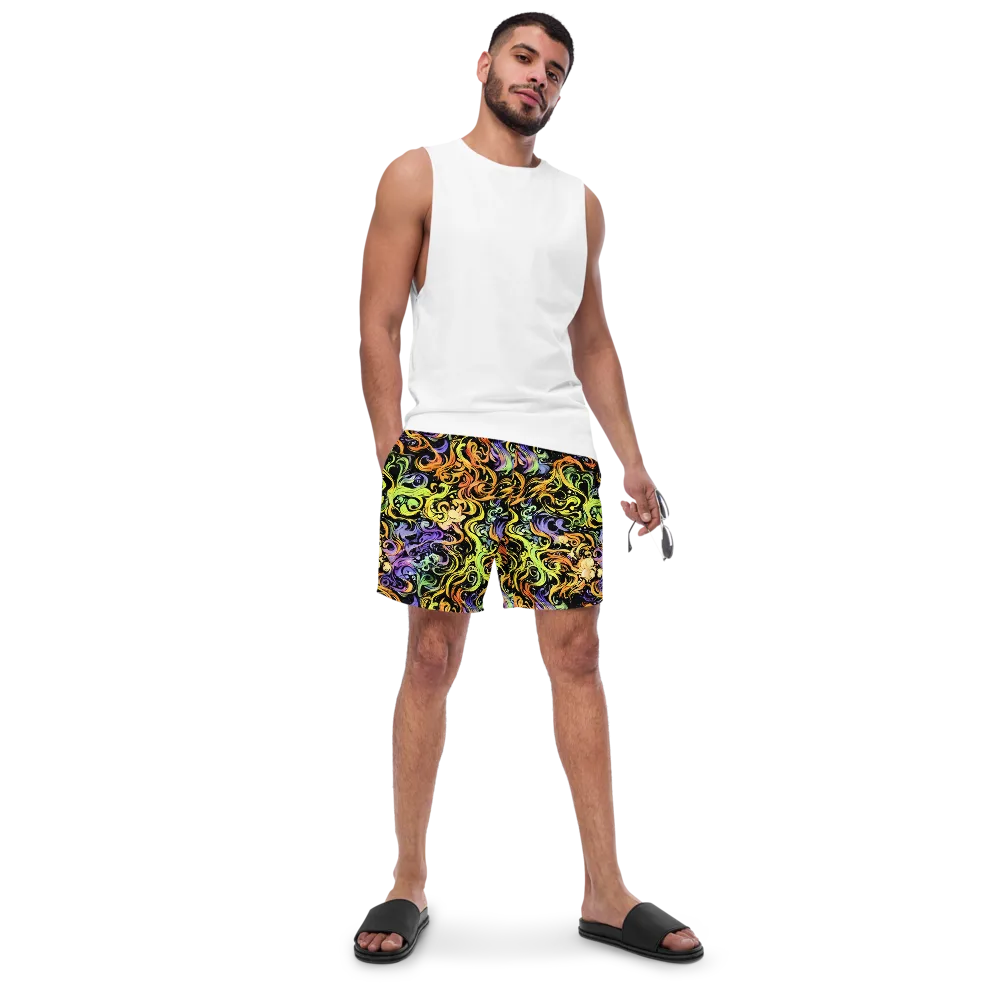 Prism Tempest on Swim Trunks — Front