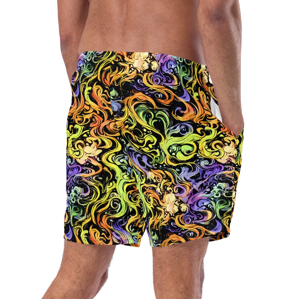 Prism Tempest on Swim Trunks — Right Back