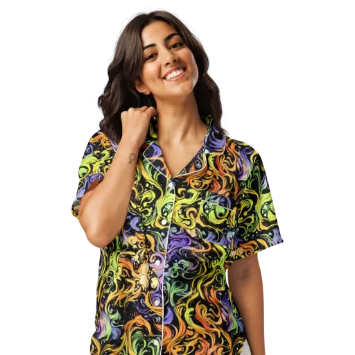 Prism Tempest on a Women's Short Sleeve Pajama Top