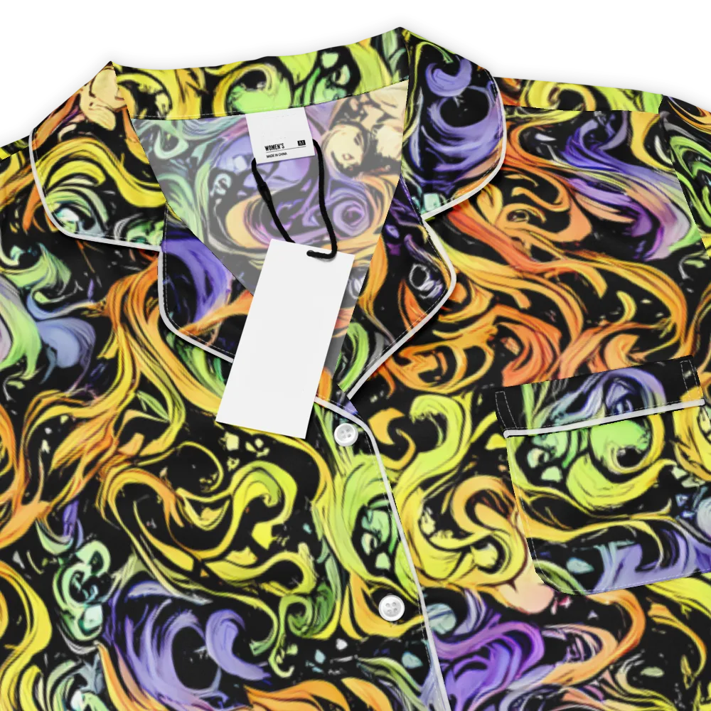 Prism Tempest on Women's Short Sleeve Pajama Top — Product details