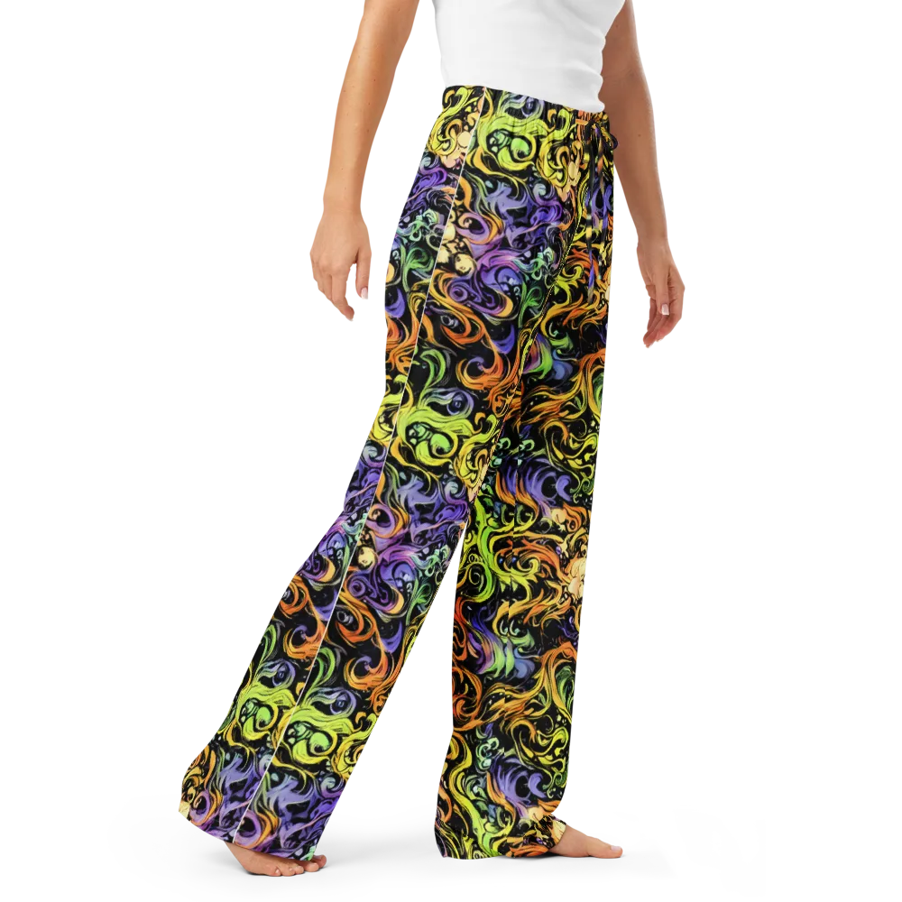 Prism Tempest on Women's Pajama Pants — Right Front