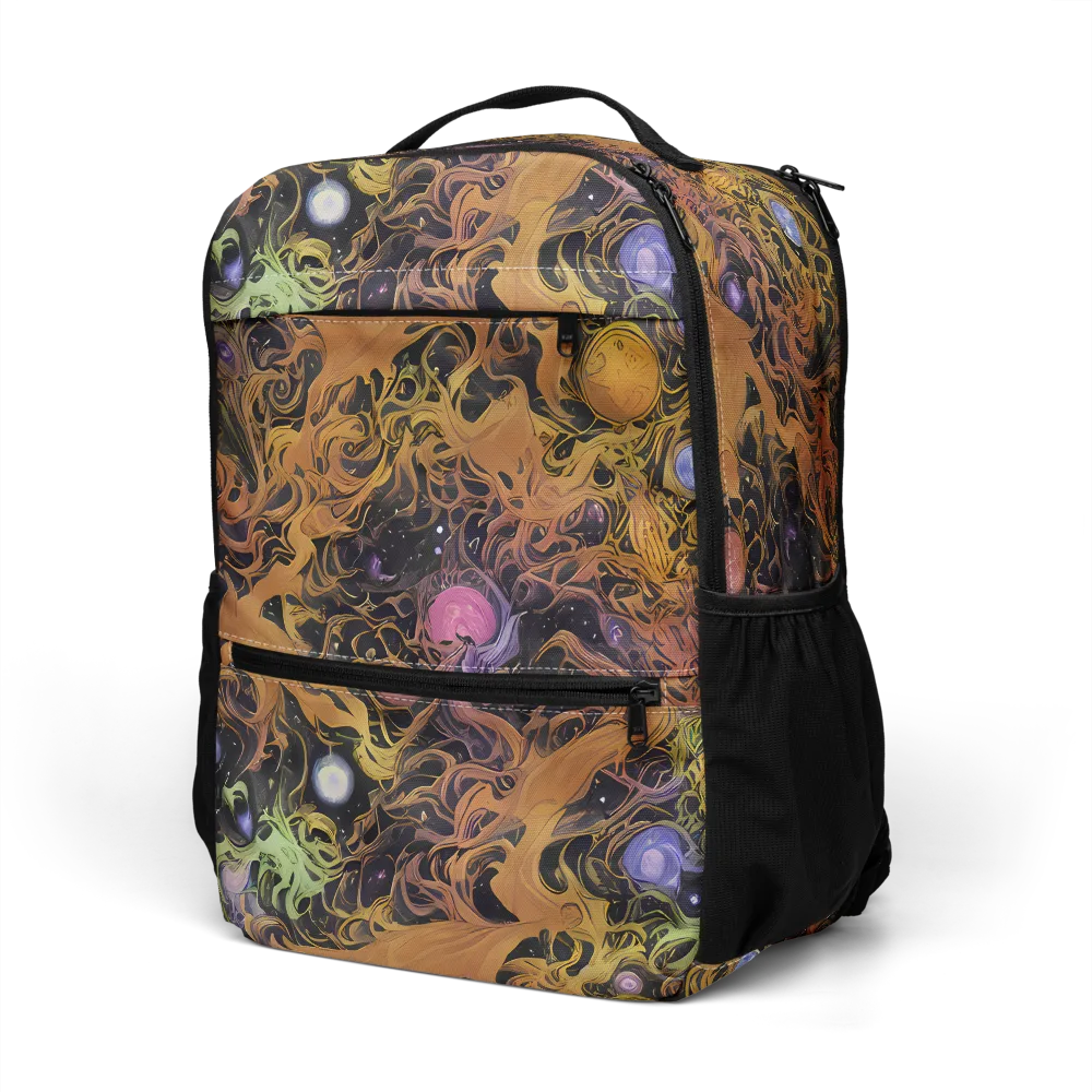 Molten Herbarium on Utility Backpack — Left Front