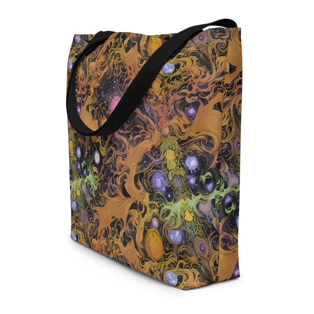 Molten Herbarium on Large Tote Bag W/ Pocket — Front