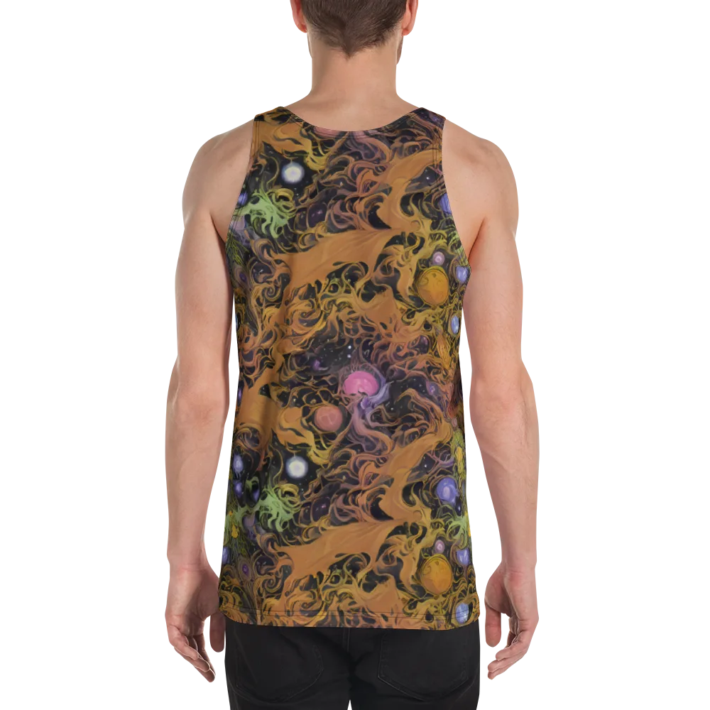 Molten Herbarium on Men's Tank Top — Back