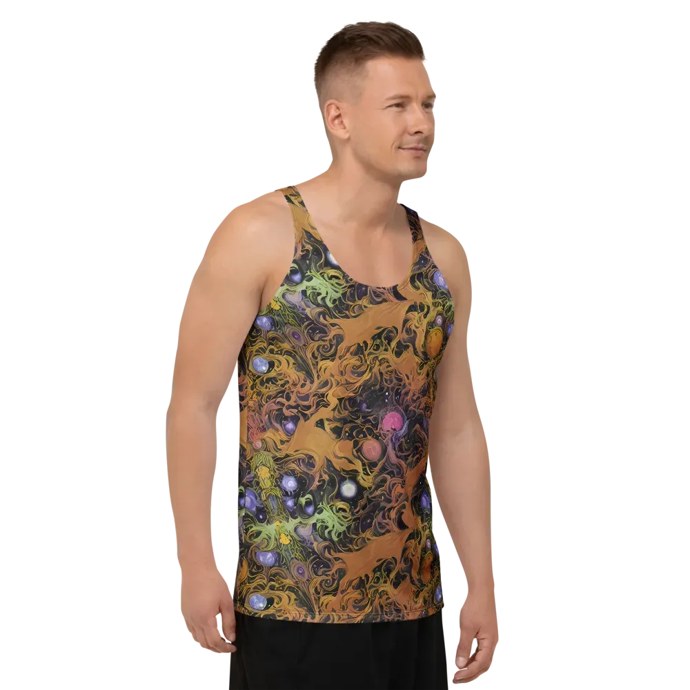 Molten Herbarium on Men's Tank Top — Right Front