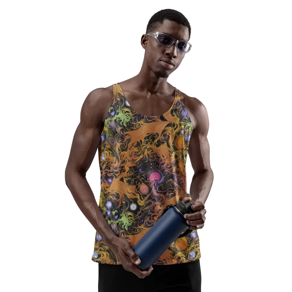 Molten Herbarium on Men's Tank Top — Front