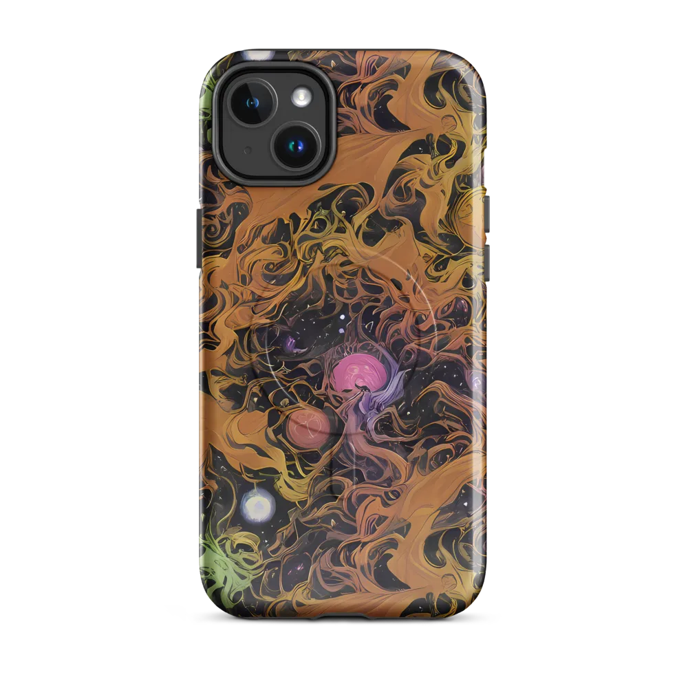 Molten Herbarium on MagSafe Tough Case for iPhone® — Front
