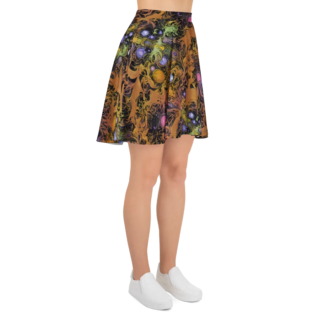 Molten Herbarium on Skater Skirt — Right