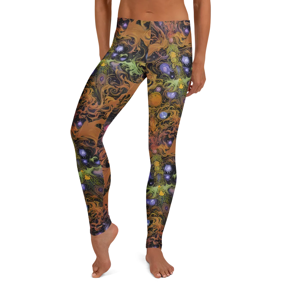 Molten Herbarium on Leggings — Front