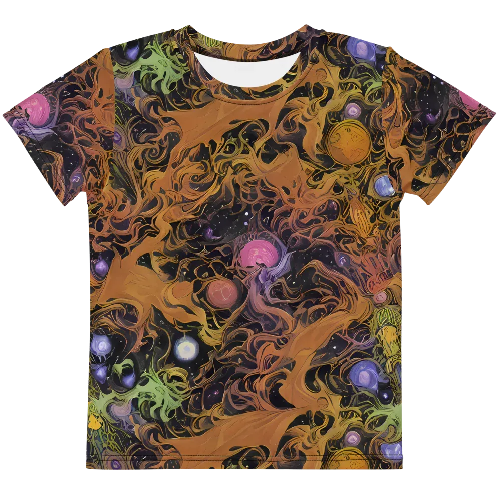 Molten Herbarium on Kids Crew Neck T-Shirt — Front