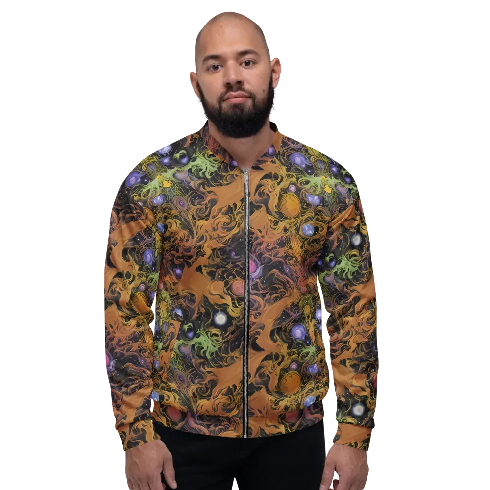 Molten Herbarium on Bomber Jacket — Front
