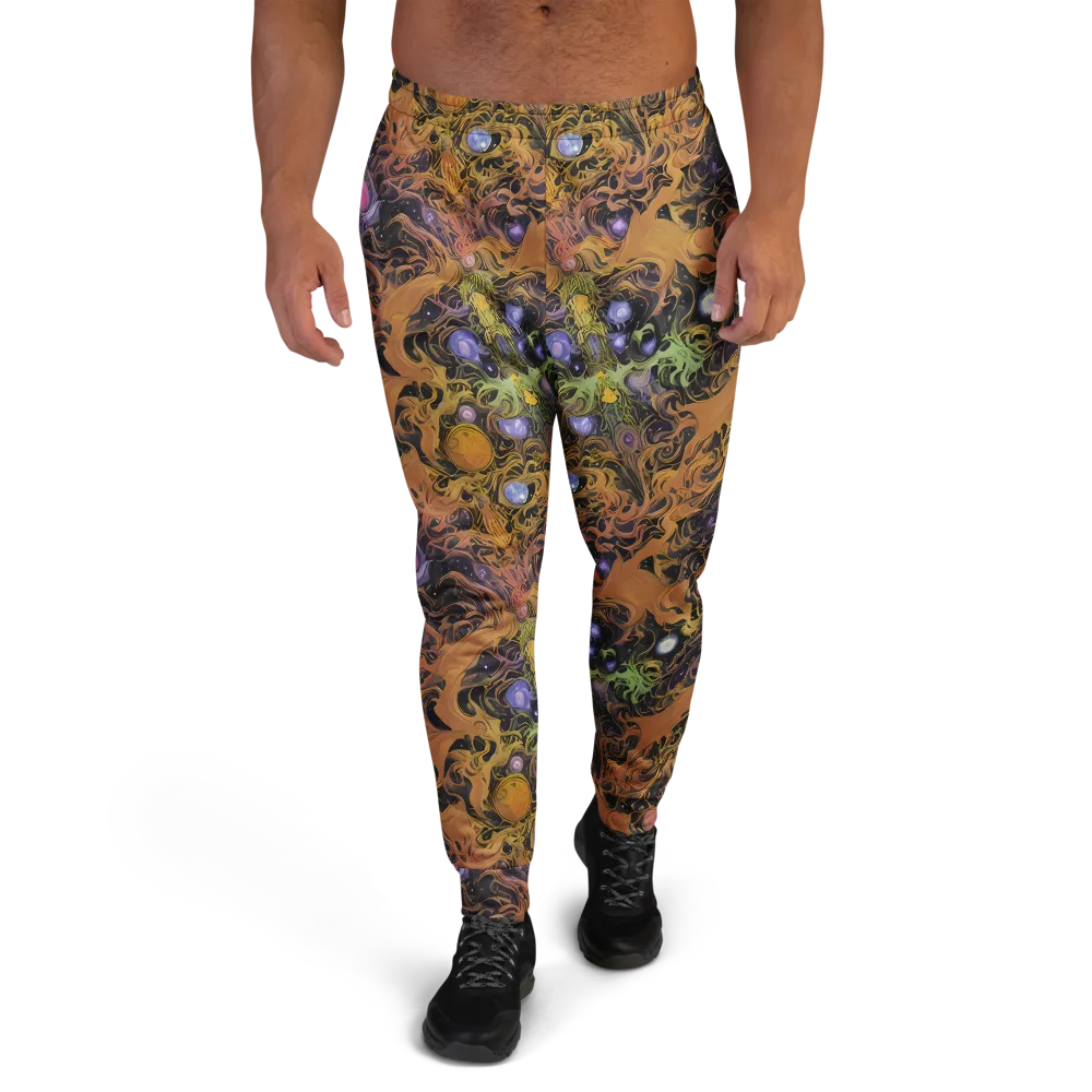 Molten Herbarium on Men's Joggers — Front