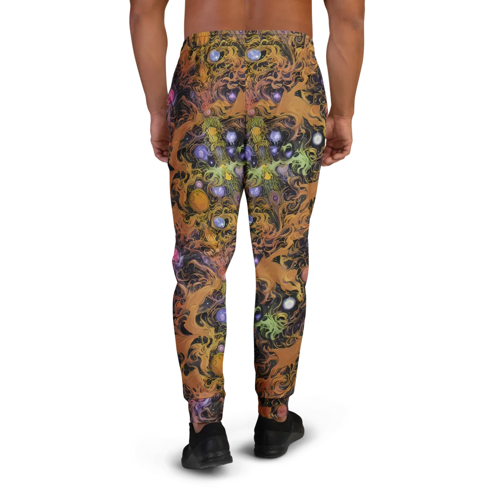 Molten Herbarium on Men's Joggers — Back