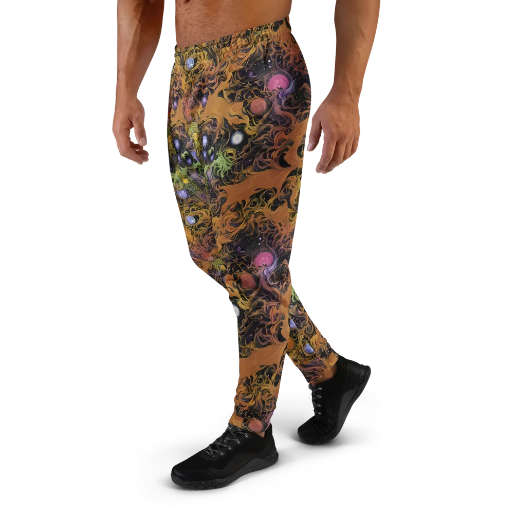 Molten Herbarium on Men's Joggers — Left