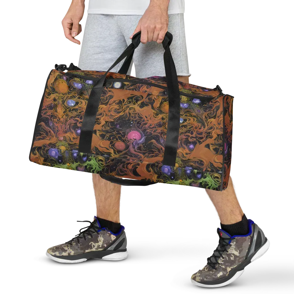 Molten Herbarium on Duffle Bag — Front