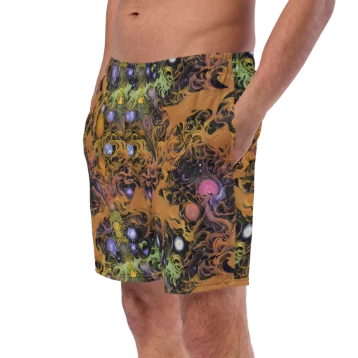 Molten Herbarium on a Swim Trunks