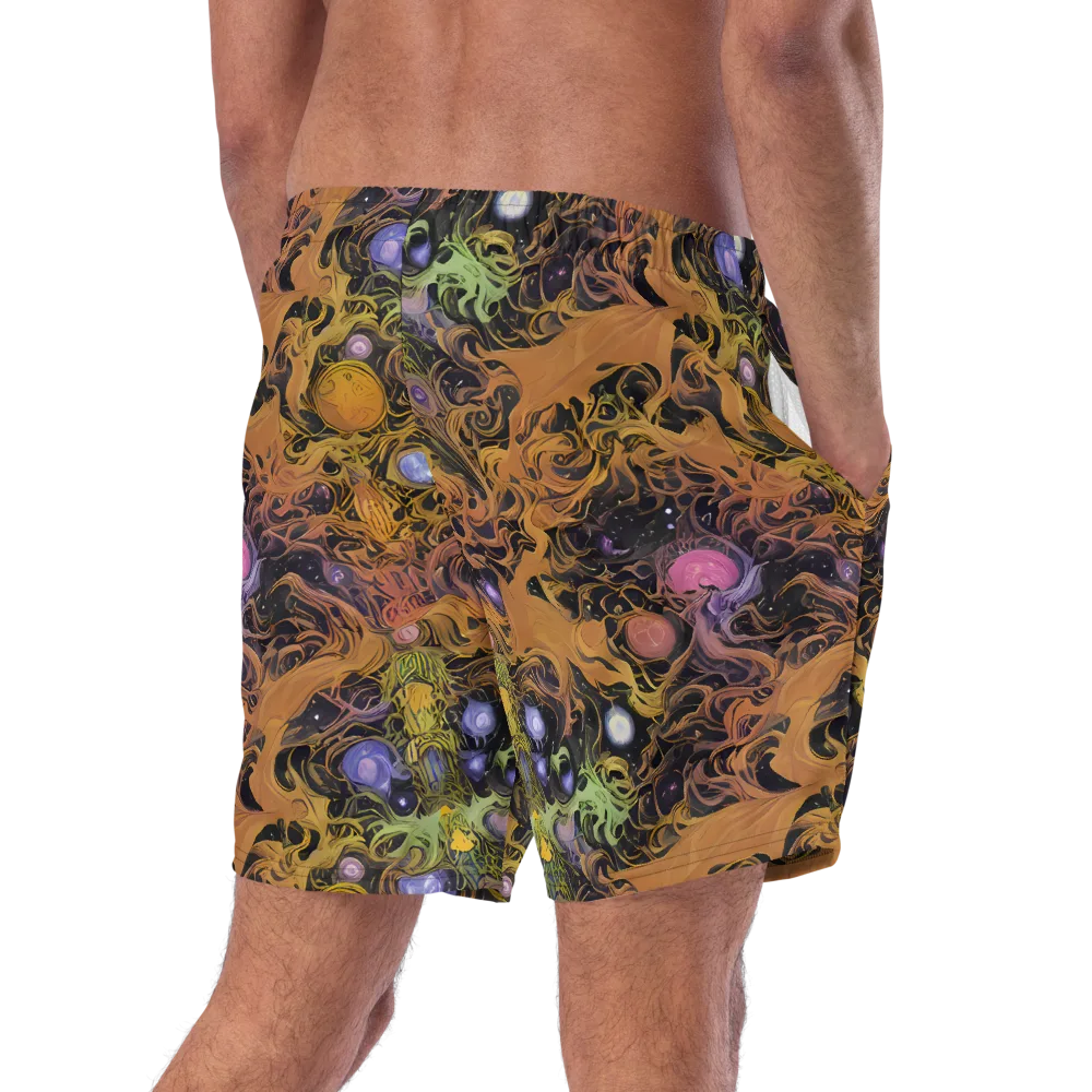 Molten Herbarium on Swim Trunks — Right Back
