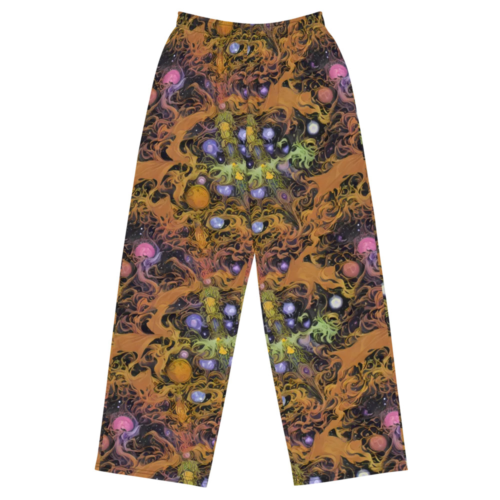 Molten Herbarium on Wide-Leg Pants — Front