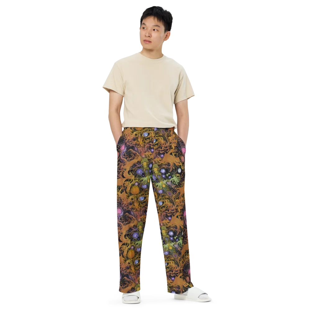 Molten Herbarium on Wide-Leg Pants — Front